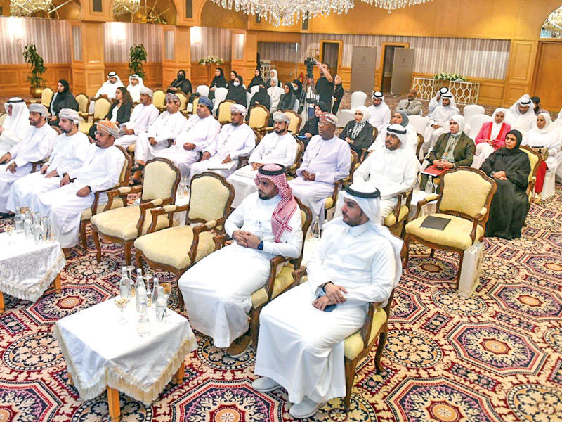 جانب من الحضور في مؤتمر البلدية