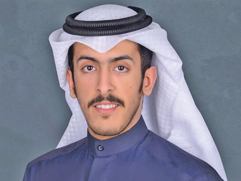 رئيس الاتحاد الوطني لطلبة الكويت فرع المملكة المتحدة عبدالعزيز الشمري