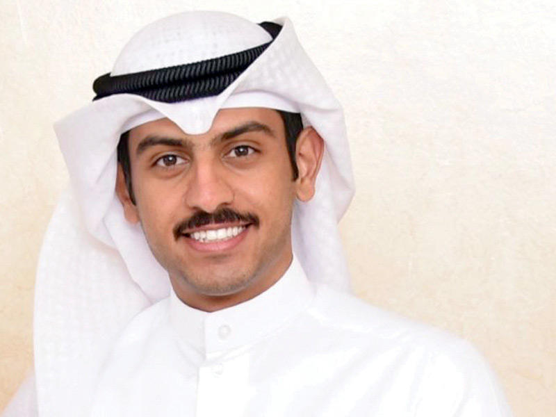 المنسق العام لقائمة النهضة الطلابية في أيرلندا خالد الدويلة