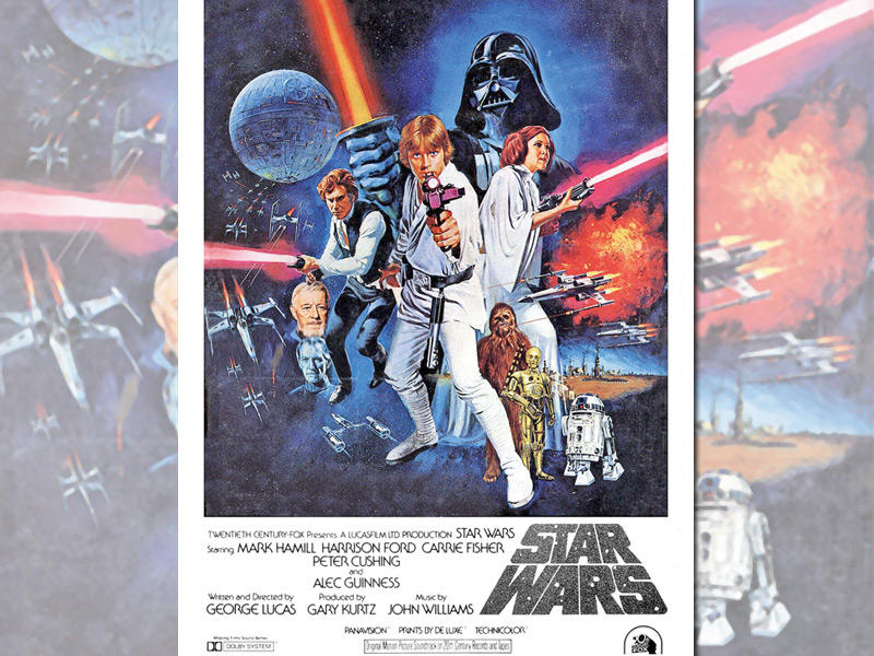 غلاف أحد الأفلام الشهيرة لـ«حرب النجوم»