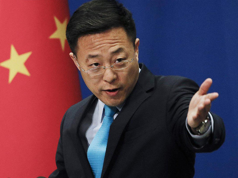 الناطق باسم وزارة الخارجية الصينية، تشاو لي جيان