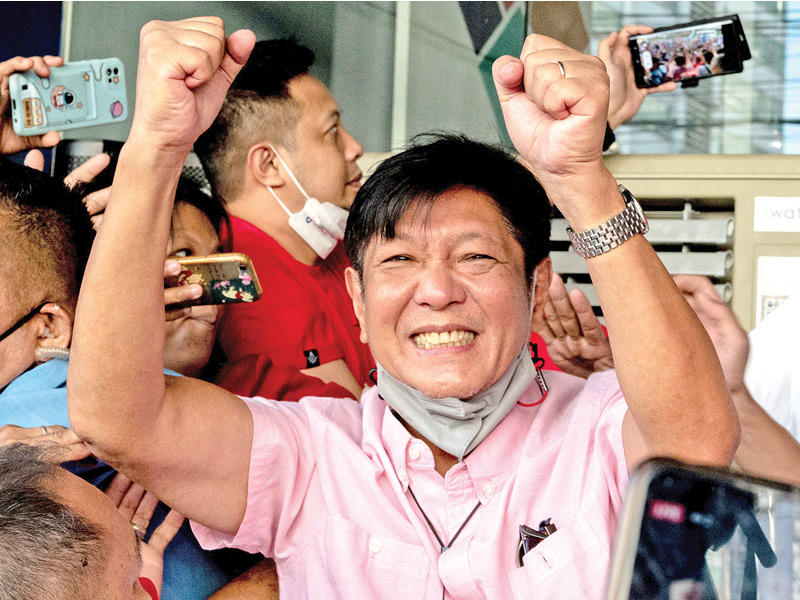 الرئيس الفلبيني ماركوس جونيور 