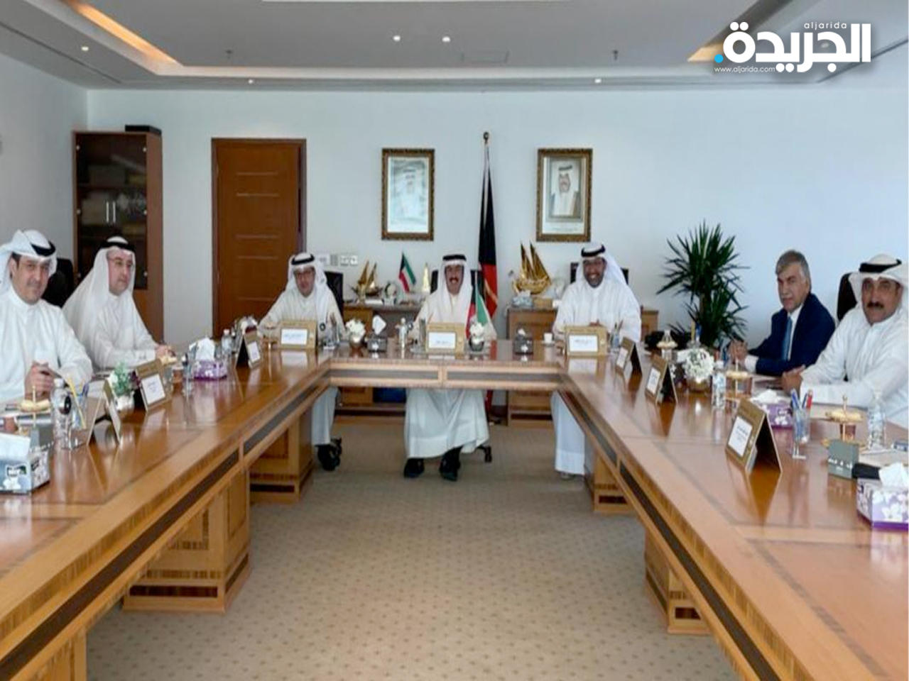 جانب من الاجتماع التنسيقي لوزارة التعليم العالي ومؤسسات التعليم العالي