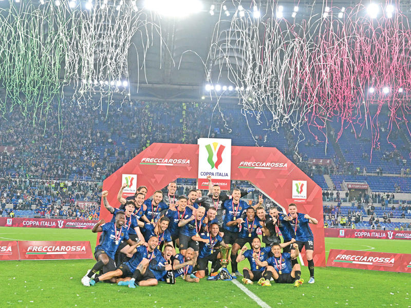 لقطة جماعية لنادي انتر ميلان