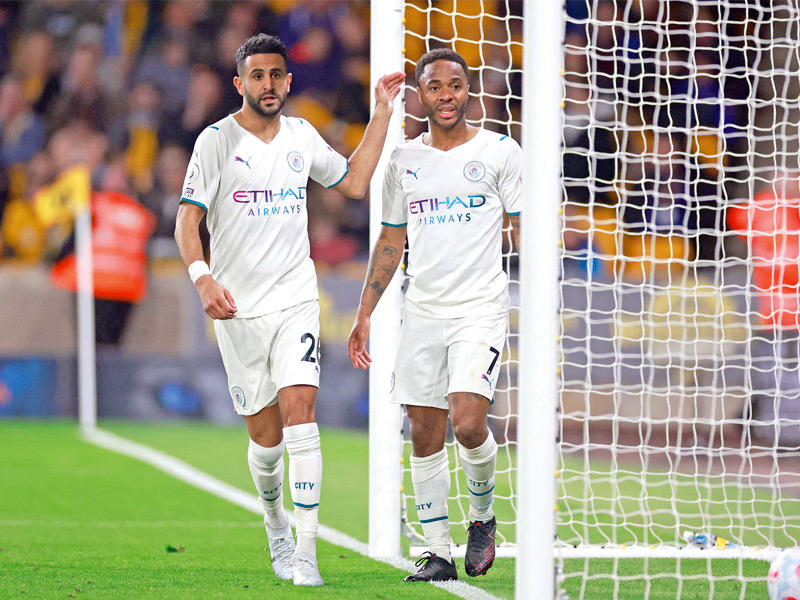  نجما سيتي ستيرلينغ ورياض محرز