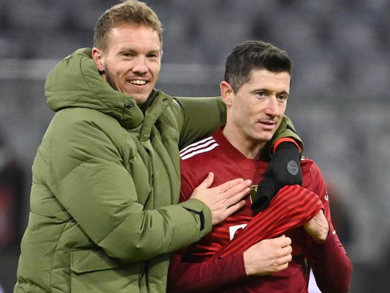 المدير الفني لفريق بايرن ميونيخ جوليان ناغلسمان