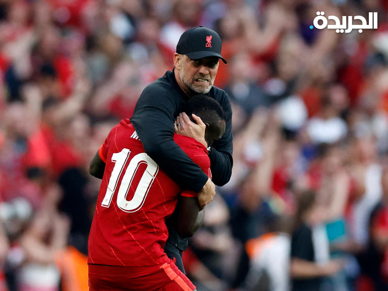 فرحة كلوب بالفوز مع ماني