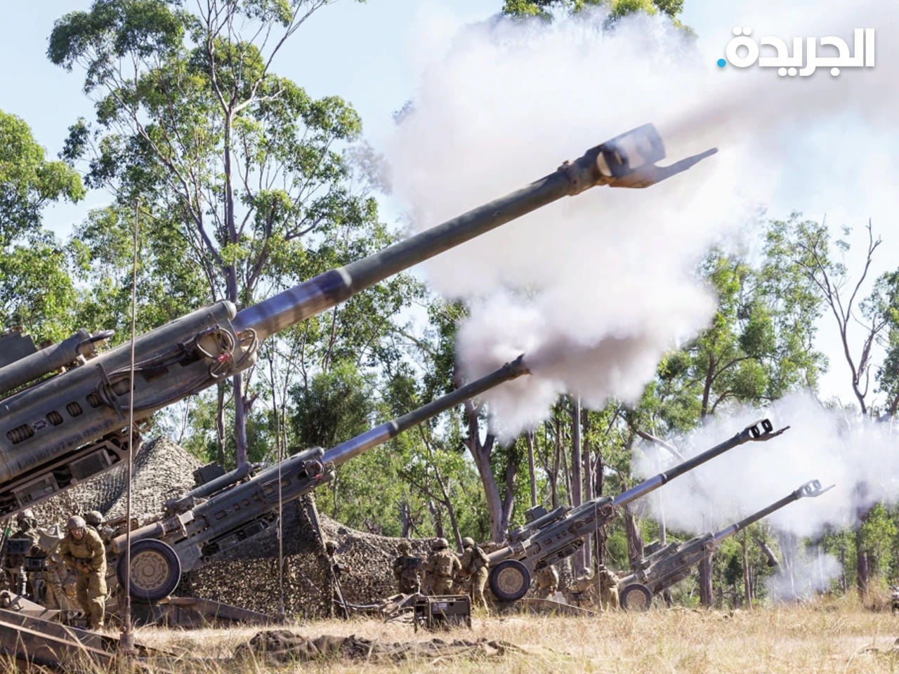 مدافع الهاوتزر الأمريكية