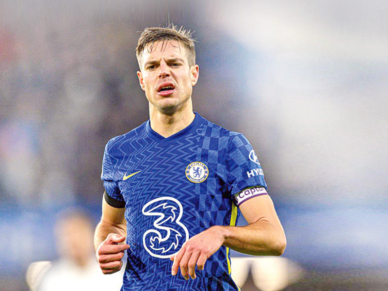 قائد تشلسي سيزار أزبليكويتا 