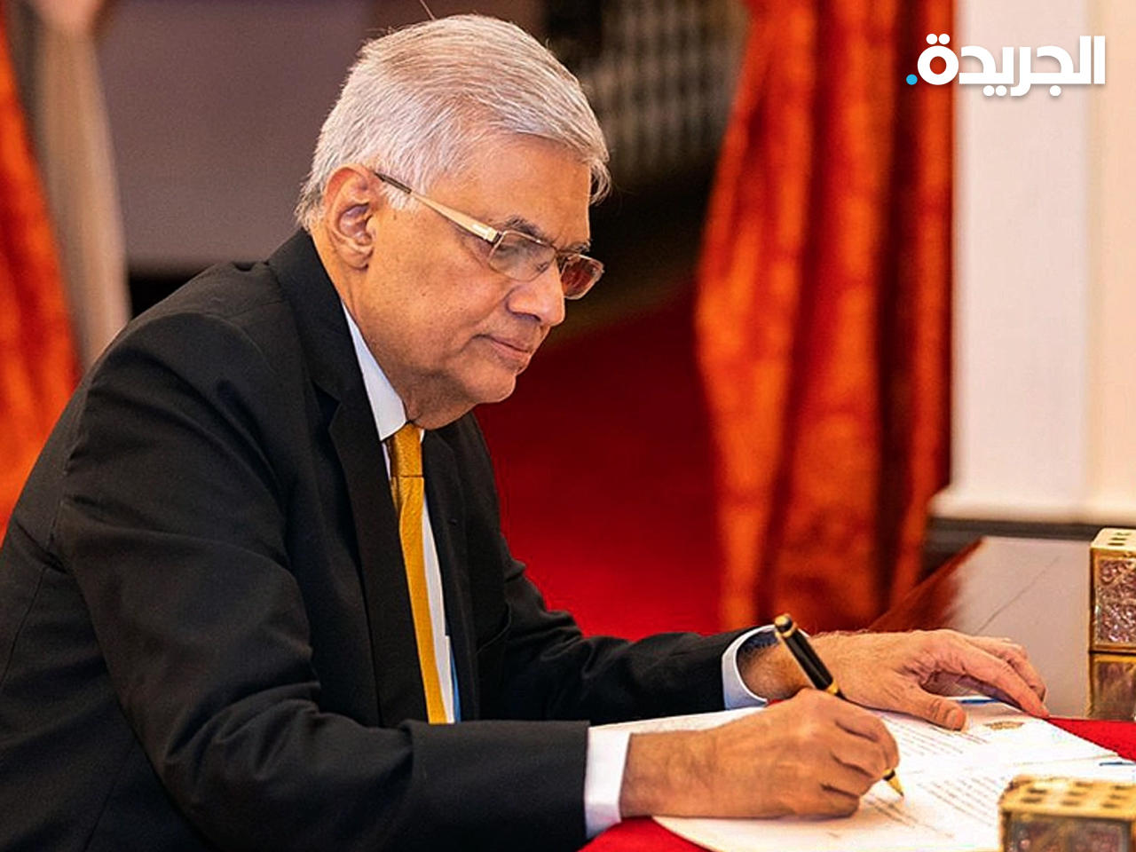 رئيس وزراء سريلانكا رانيل ويكريميسنغه