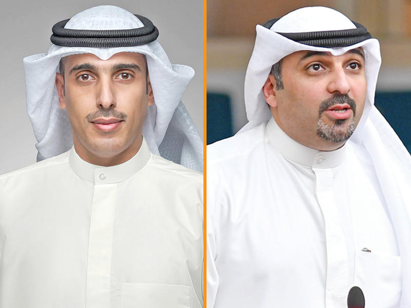 النائب مهند الساير  - النائب عبدالله المضف 