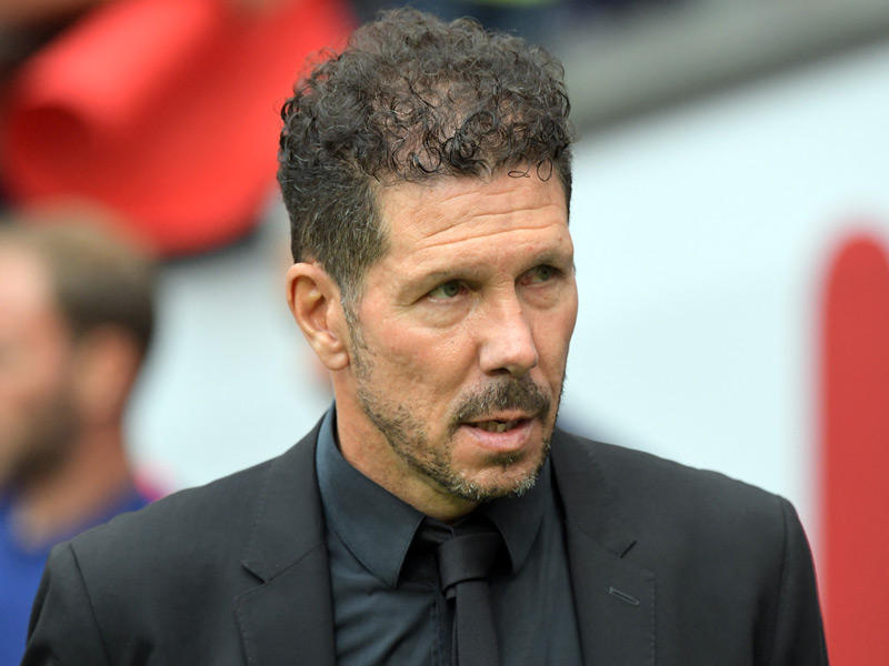   مدرب أتلتيكو مدريد دييغو سيميوني