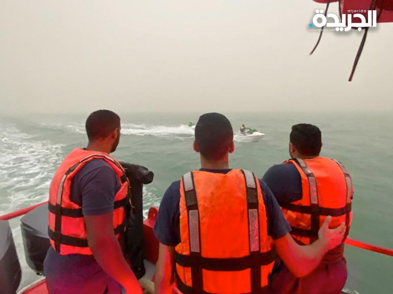 فرق الانقاذ تنقد مواطنين تاهوا في البحر