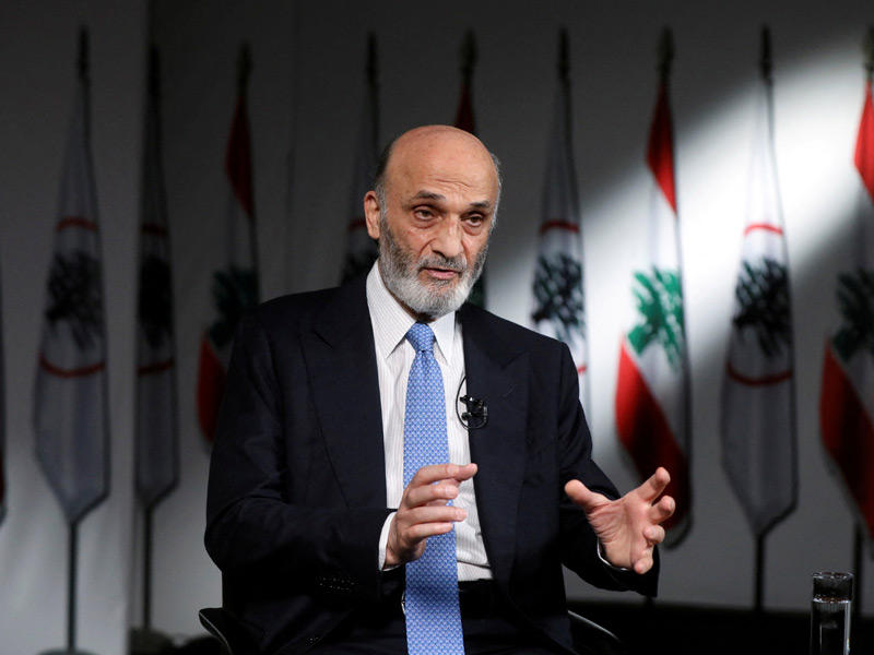 سمير جعجع (رويترز)