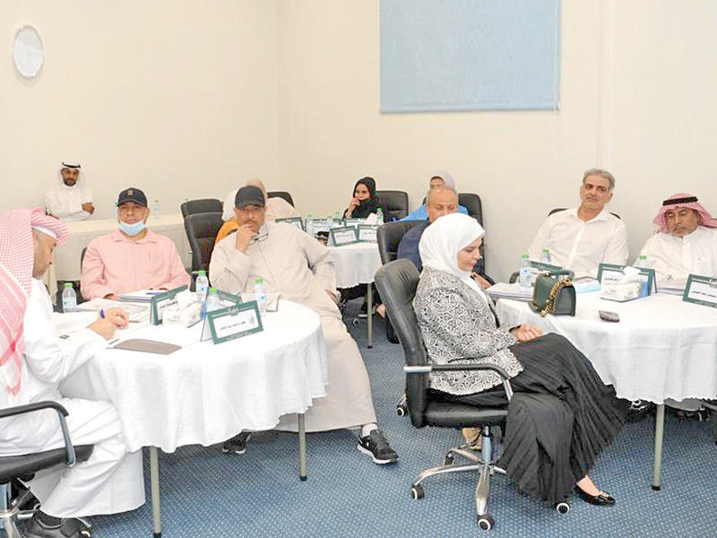  جانب من الملتقى التدريبي لرابطة أعضاء هيئة تدريب الكليات 