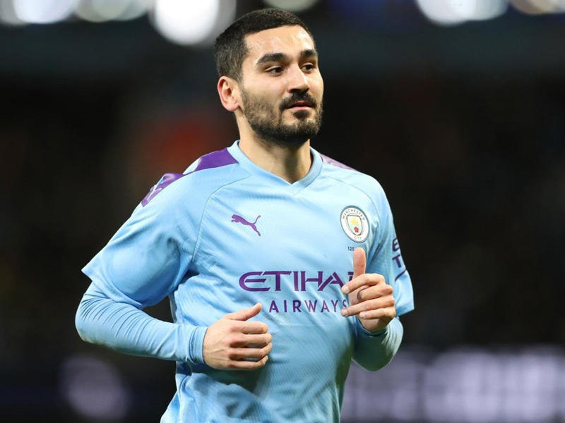 لاعب خط وسط  مانشستر سيتي إلكاي غوندوغان