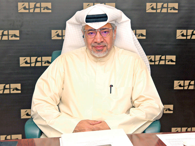 نائب رئيس مجلس الإدارة الرئيس التنفيذي في شركة الاستشارات المالية الدولية القابضة (إيفا)، صالح السلمي