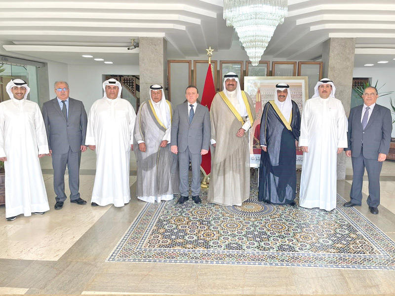 المشاركون في اللقاء الكويتي - المغربي