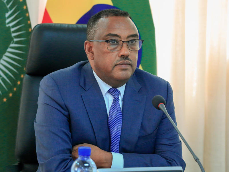 نائب رئيس الوزراء الاثيوبي وزير الخارجية دمقي مكونن