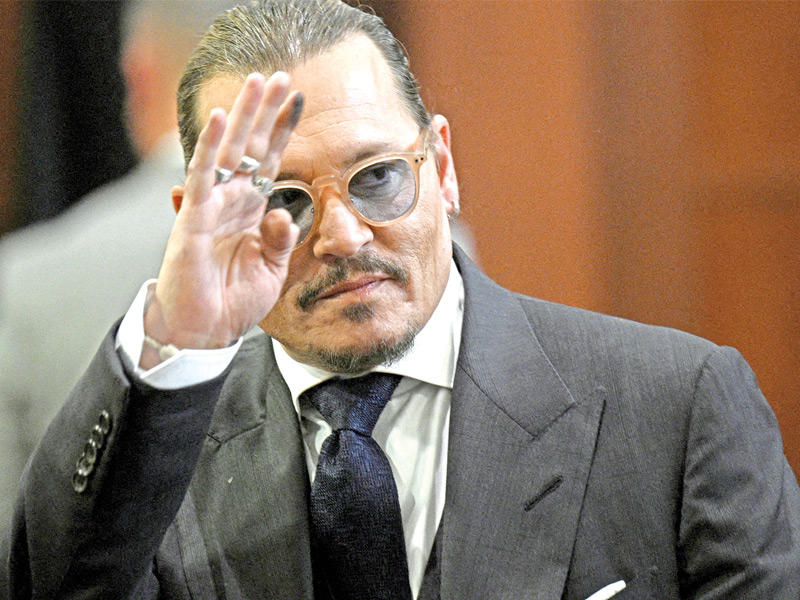 الممثل جوني ديب