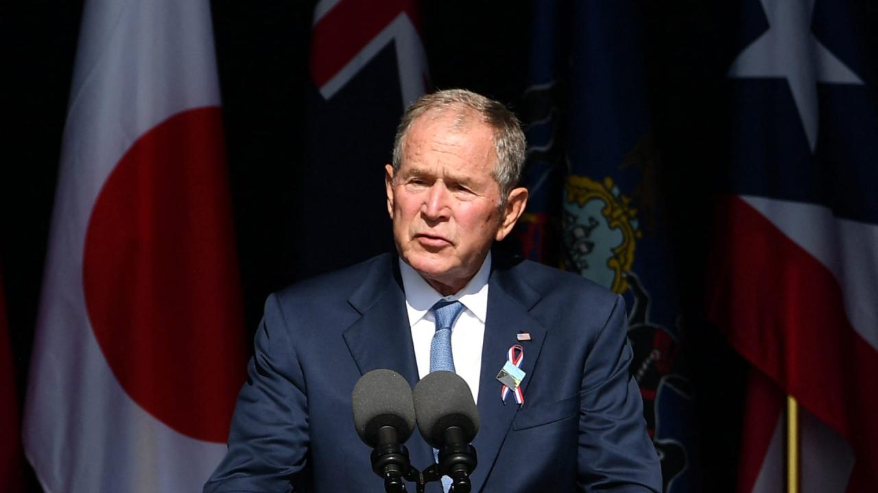 الرئيس الأمريكي السابق جورج دبليو بوش