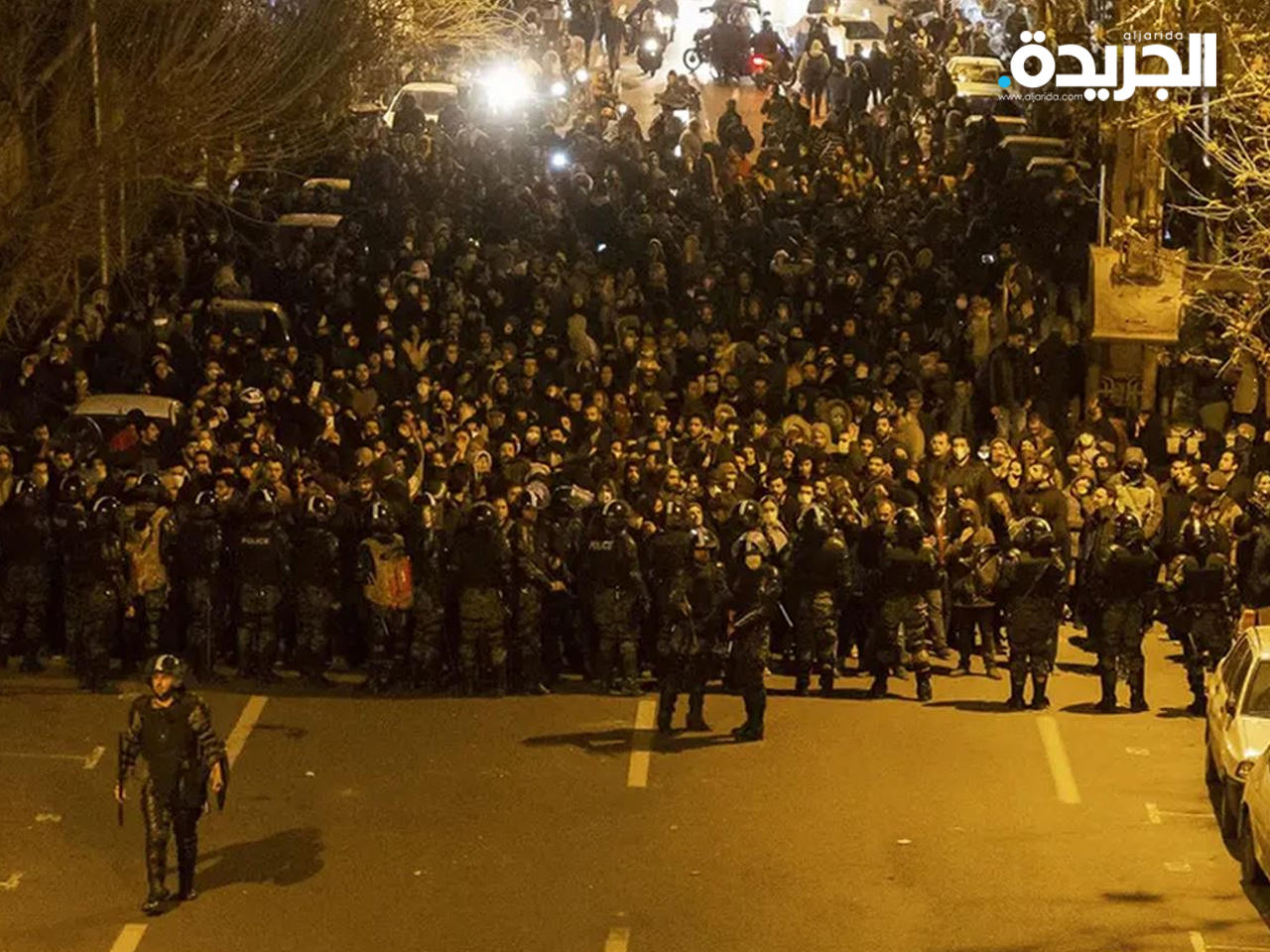 مظاهرات احتجاج على غلاء أسعار السلع في ايران