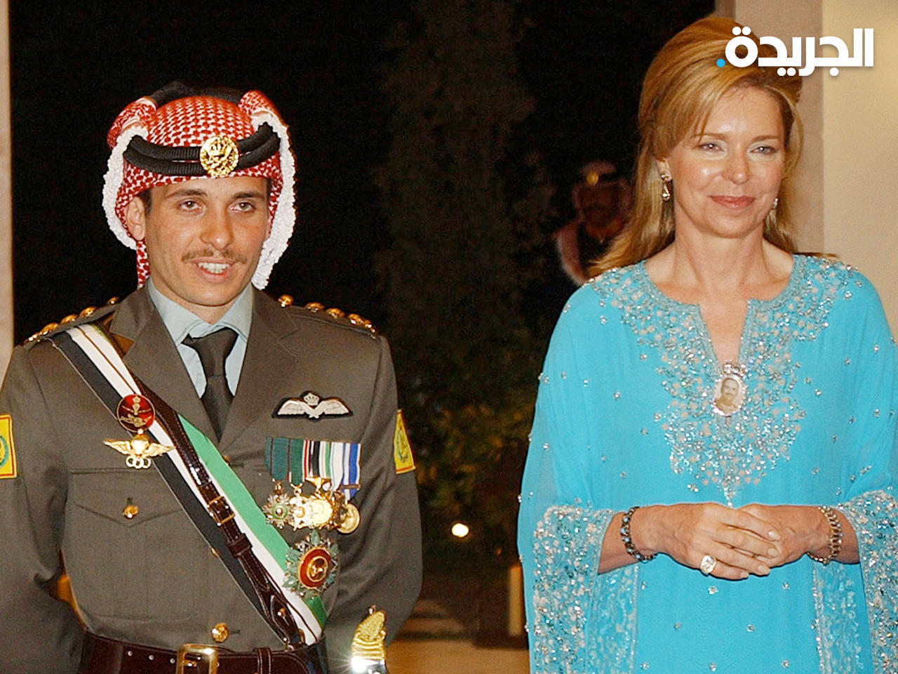 المملكة نور والأمير حمزة