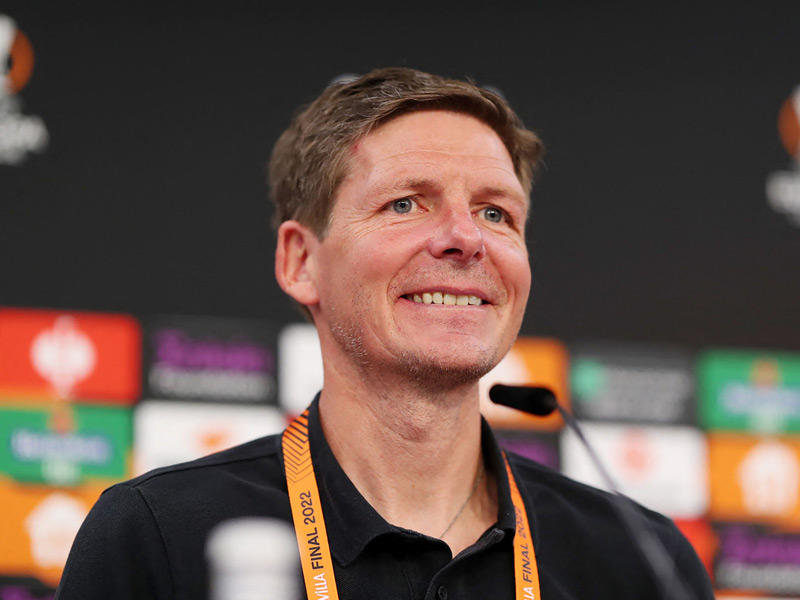 مدرب آينتراخت فرانكفورت  أوليفر غلاسنر