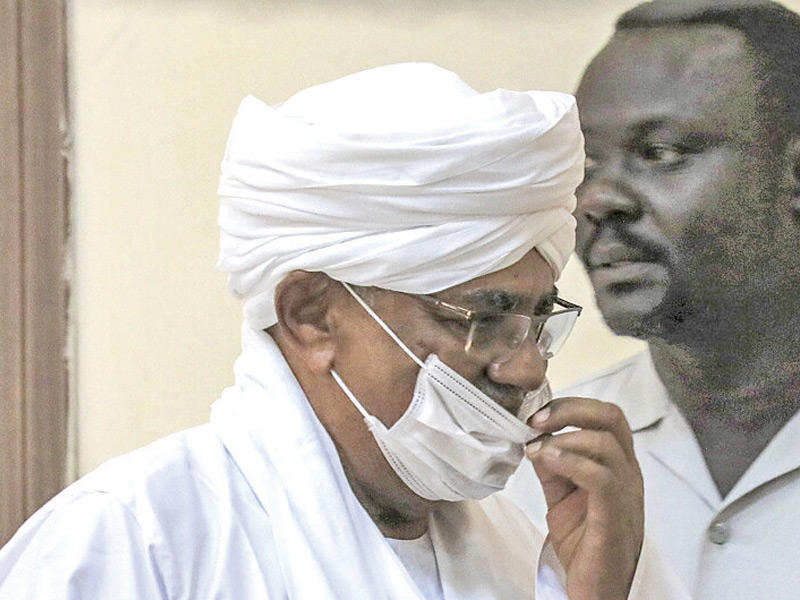 الرئيس السوداني السابق عمر حسن البشير