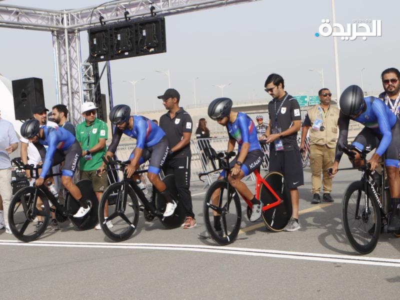 جانب من السباق