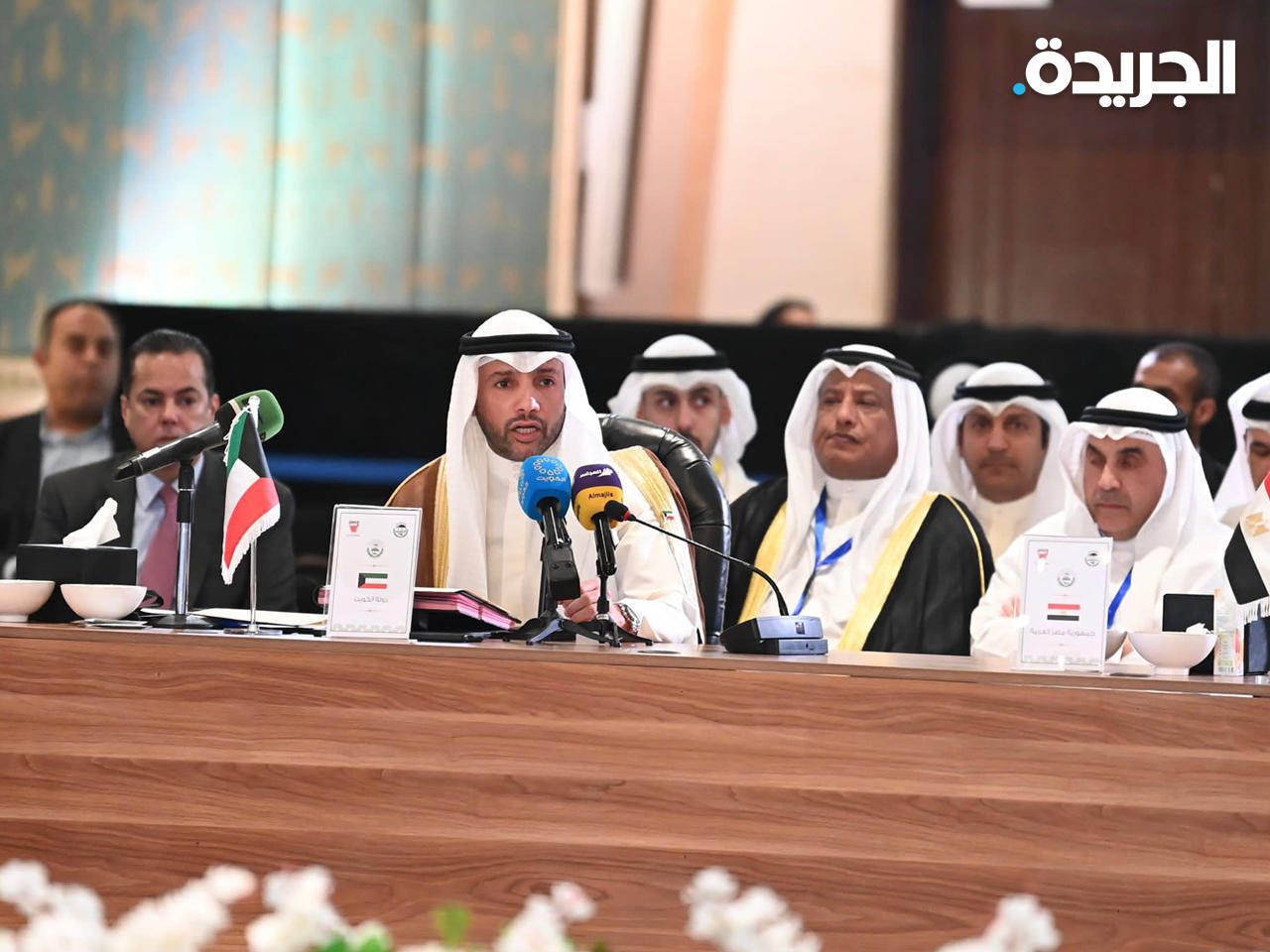  الغانم في كلمة أمام المؤتمر الطارئ للاتحاد البرلماني العربي 