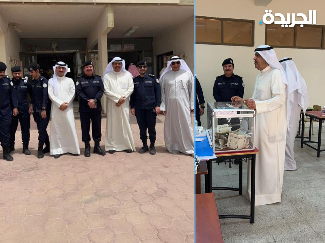 الأصفر والعلي تفقدا مراكز الاقتراع في حولي
