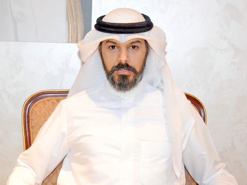 رئيس الاتحاد الكويتي والعربي للكرة الطائرة د. عبدالهادي الشبيب