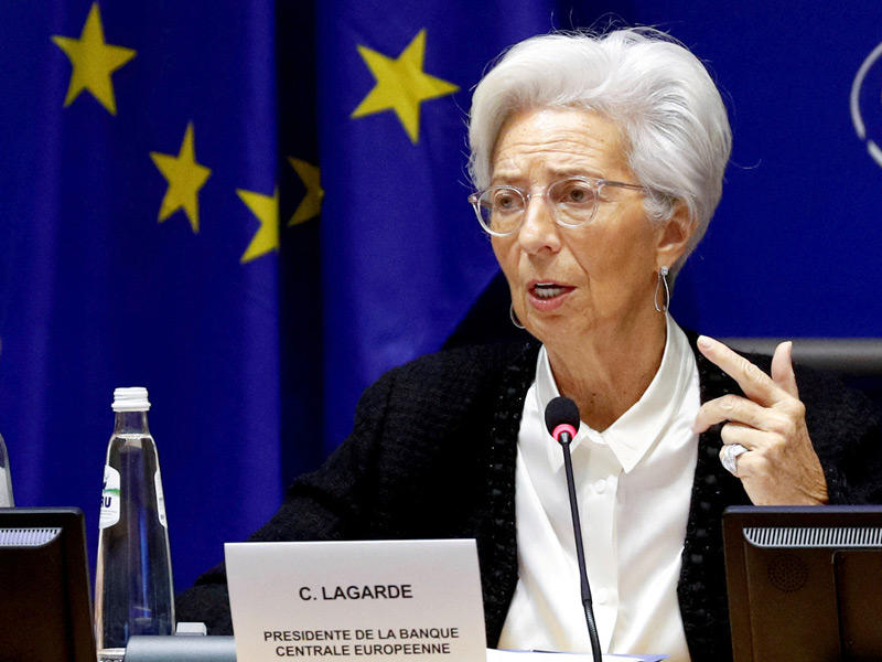  رئيسة البنك المركزي الأوروبي، كريستين لاغارد