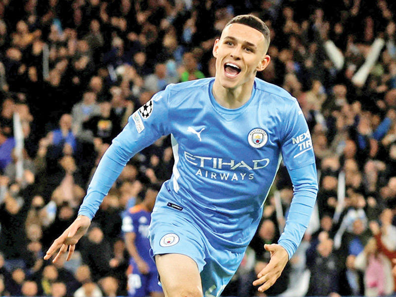 مهاجم مانشستر سيتي فيل فودن