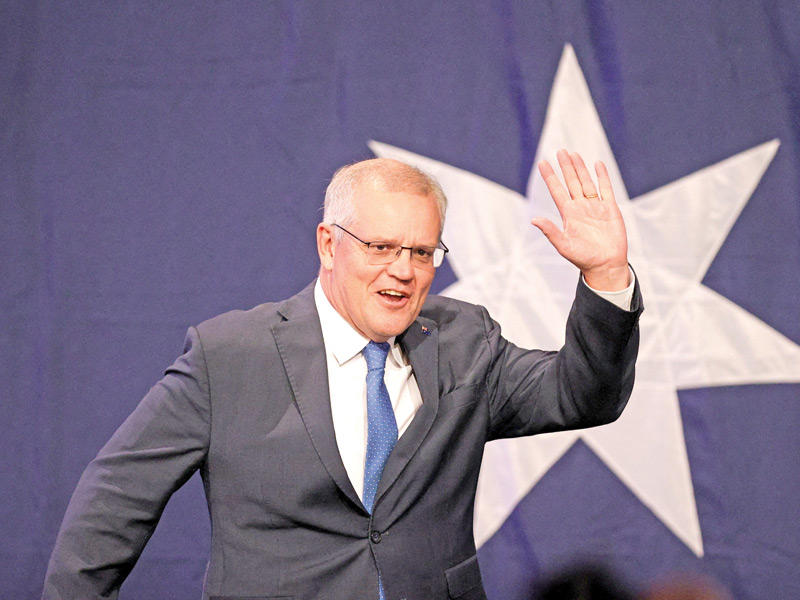 رئيس الوزراء الأسترالي، سكوت موريسون