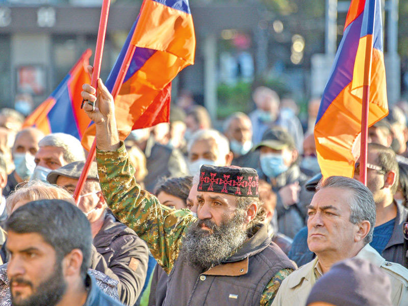 مظاهرات المعارضة الأرمينية