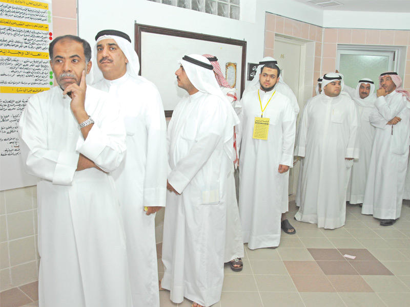 جانب من انتخابات إحدى الجمعيات التعاونيةt(أرشيف)