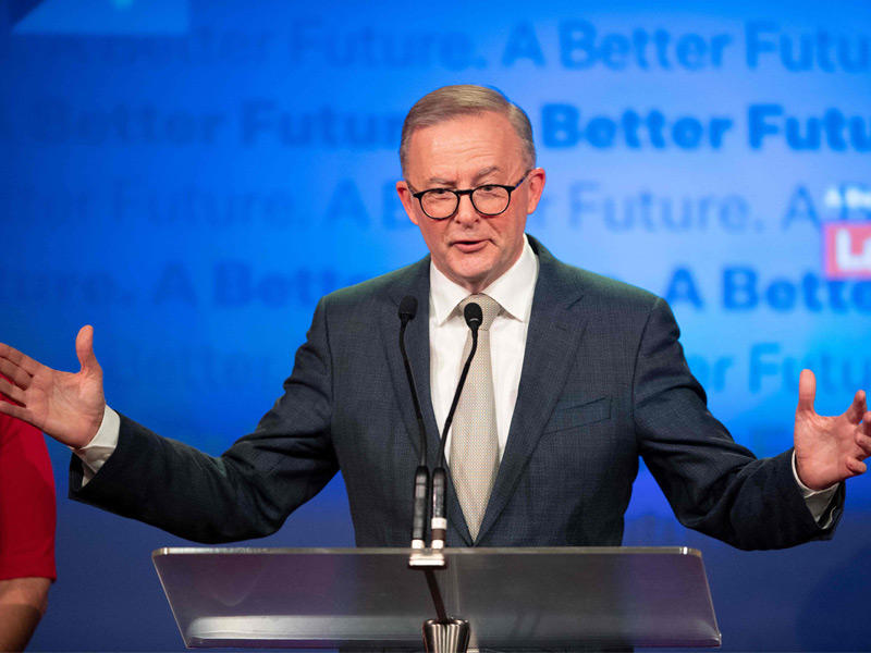 رئيس الوزراء الأسترالي الجديد أنتوني ألبانيزي