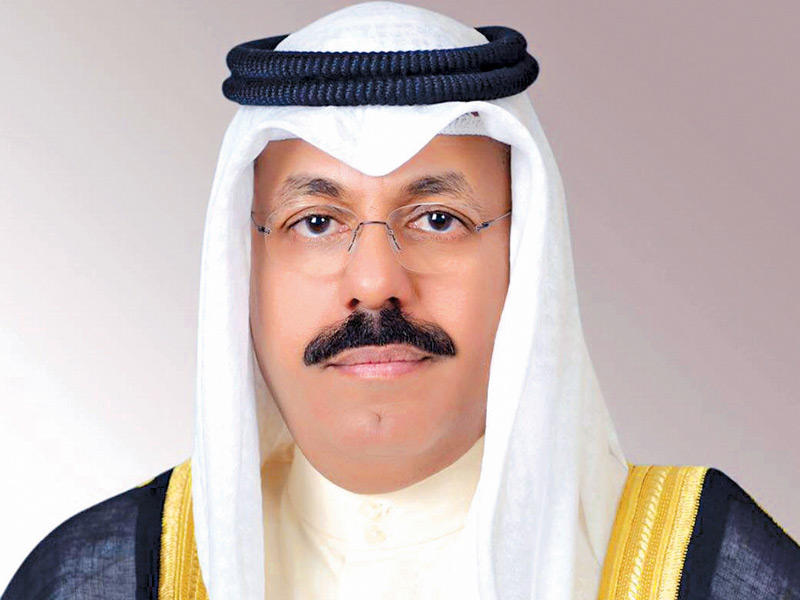 النائب الأول لرئيس مجلس الوزراء وزير الداخلية الفريق أول متقاعد الشيخ أحمد النواف