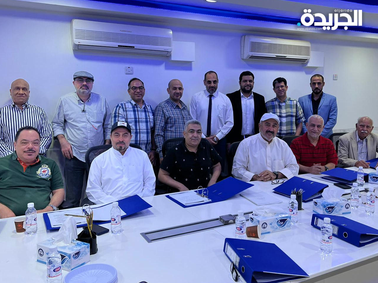 الشطي متوسطا أعضاء مجلس إدارة الصندوق