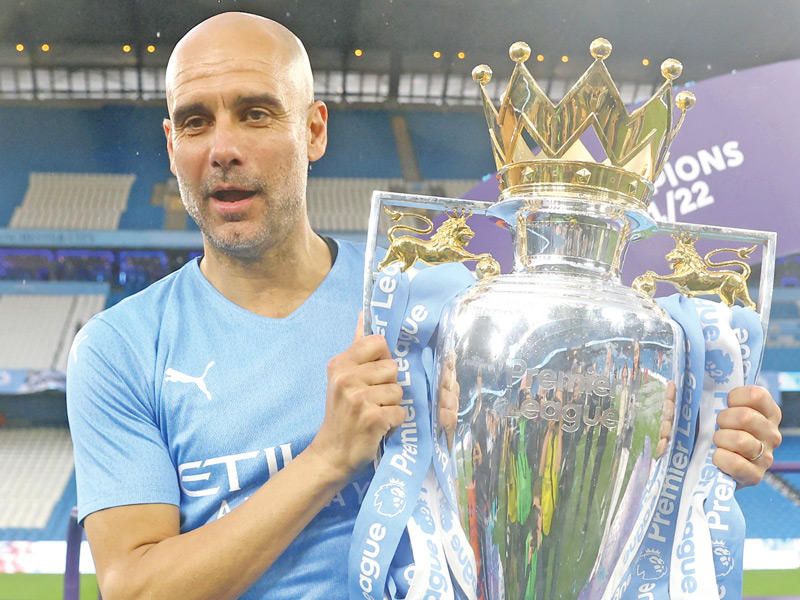   المدير الفني لمانشستر سيتي بيب غوارديولا