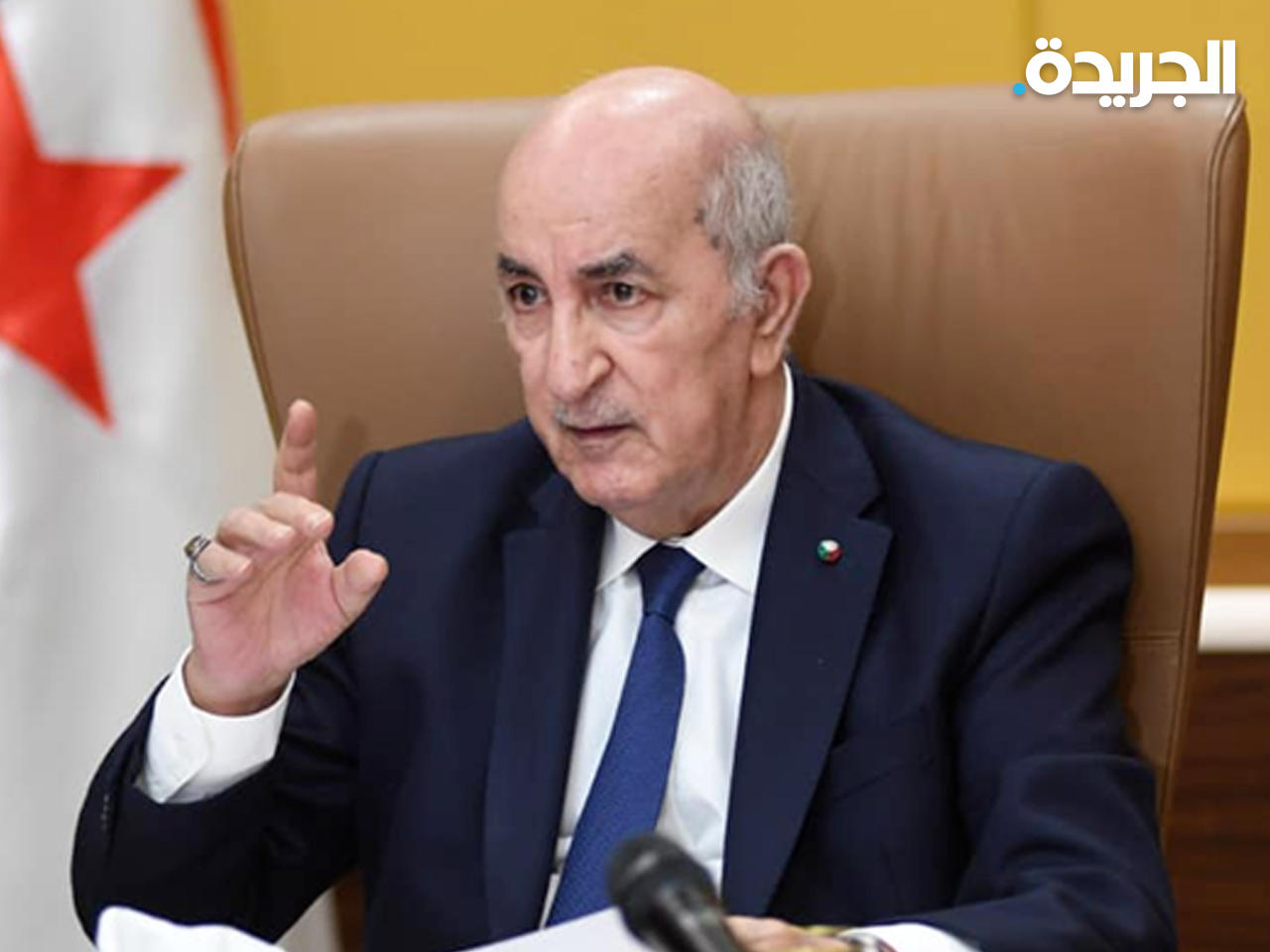 الرئيس الجزائري عبدالمجيد تبون