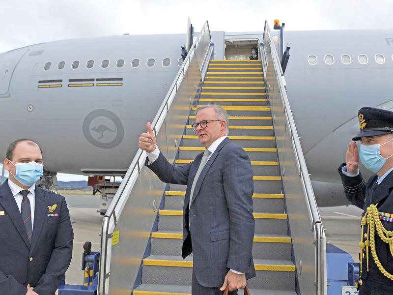 زعيم حزب العمال الأسترالي أنتوني ألبانيز 