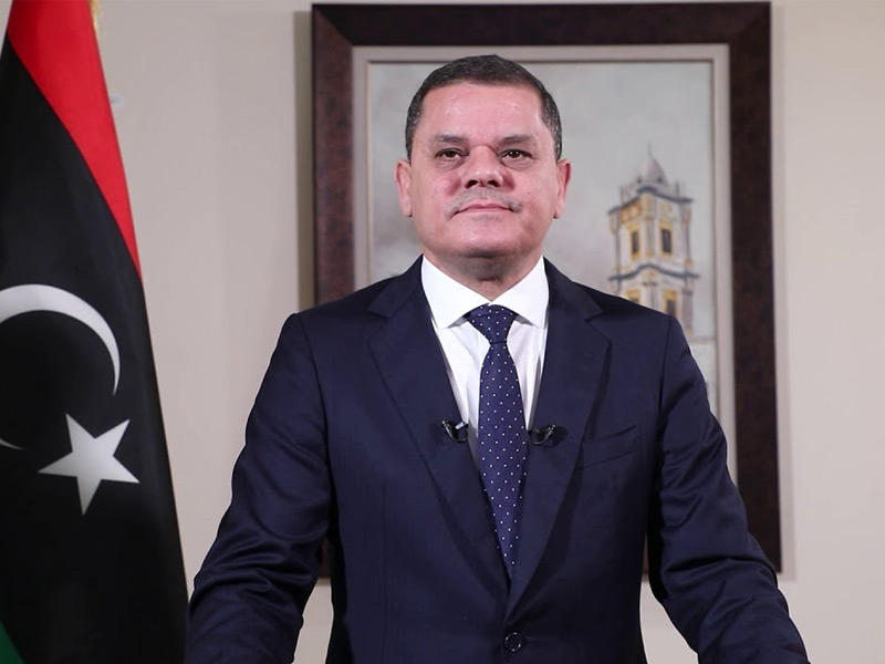  رئيس الحكومة الليبية عبدالحميد الدبيبة