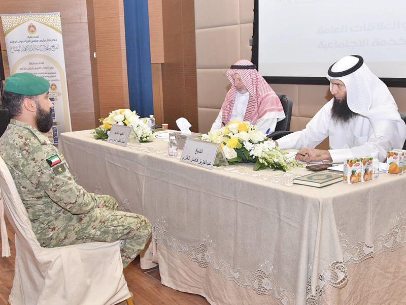 أحد المنافسين في المسابقة