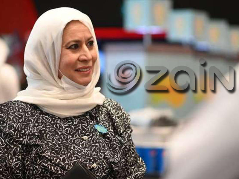  الرئيسة التنفيذية لشركة زين الكويت، إيمان الروضان
