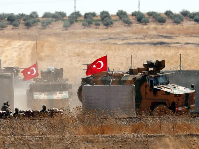 اليات عسكرية تركية في الاراضي السورية