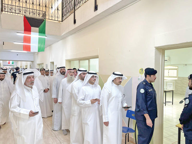 إقبال كثيف على انتخابات جمعية خيطان