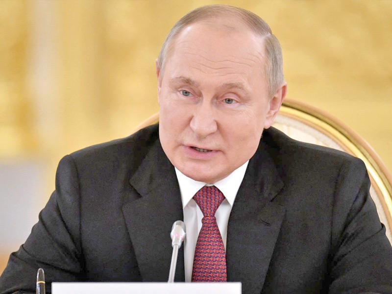  رئيس روسيا  فلاديمير بوتين